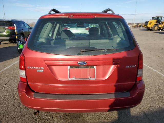 1FAFP36N25W158070 - 2005 FORD FOCUS ZXW RED photo 6