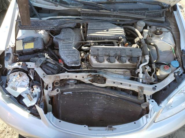 1HGEM211X4L063240 - 2004 HONDA CIVIC DX VP Gümüş foto 11