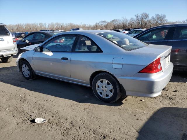 1HGEM211X4L063240 - 2004 HONDA CIVIC DX VP Gümüş foto 2