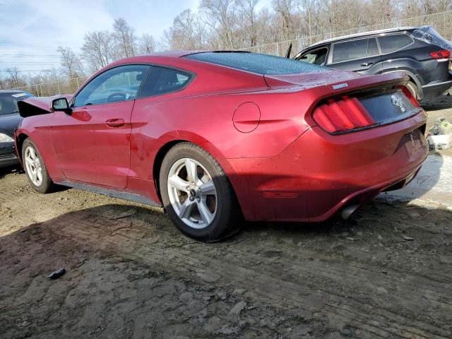 1FA6P8AM1G5251666 - 2016 FORD MUSTANG RED photo 2