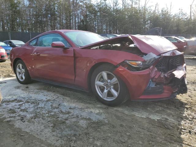 1FA6P8AM1G5251666 - 2016 FORD MUSTANG RED photo 4