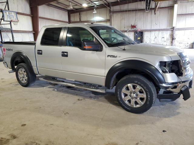 1FTFW1EF9DKD14008 - 2013 FORD F150 SUPERCREW SILVER photo 4