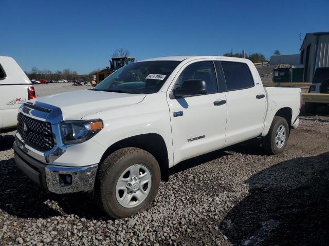 5TFDY5F1XMX987792 - 2021 TOYOTA TUNDRA CREWMAX SR5 WHITE photo 1