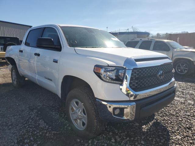 5TFDY5F1XMX987792 - 2021 TOYOTA TUNDRA CREWMAX SR5 WHITE photo 4