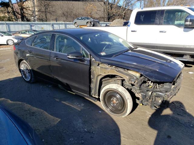 3FA6P0H95ER308478 - 2014 FORD FUSION SE GRAY photo 4