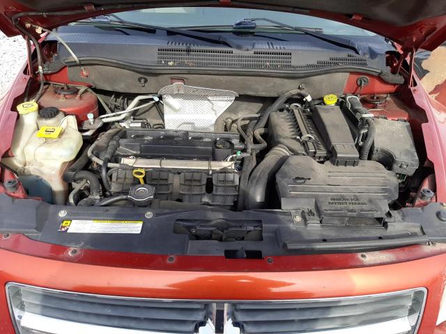 1B3CB3HA4AD615846 - 2010 DODGE CALIBER MAINSTREET ORANGE photo 12