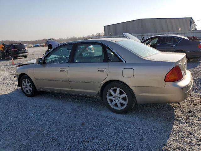 4T1BF28B6YU029172 - 2000 TOYOTA AVALON XL BEIGE photo 2