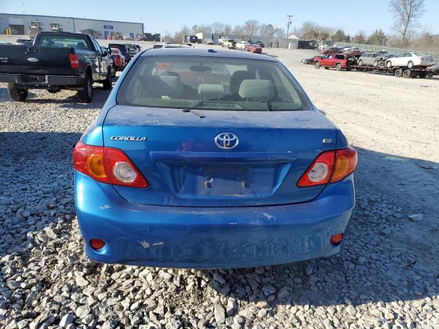 JTDBL40E99J004672 - 2009 TOYOTA COROLLA BASE BLUE photo 6