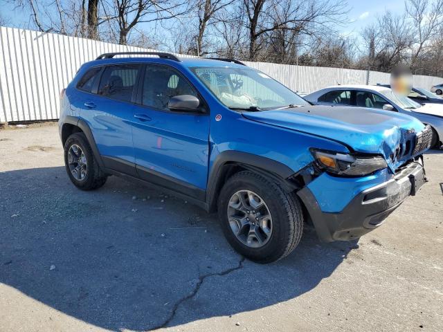 1C4PJMBX7KD274613 - 2019 JEEP CHEROKEE TRAILHAWK BLUE photo 4