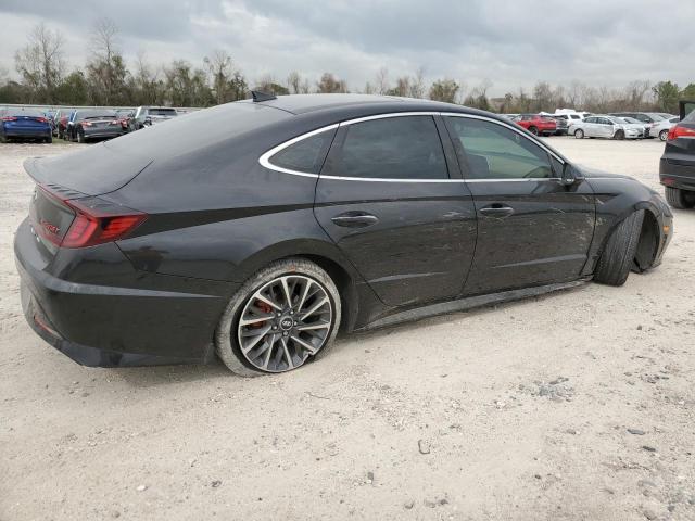 5NPEH4J28LH031428 - 2020 HYUNDAI SONATA LIMITED GRAY photo 3