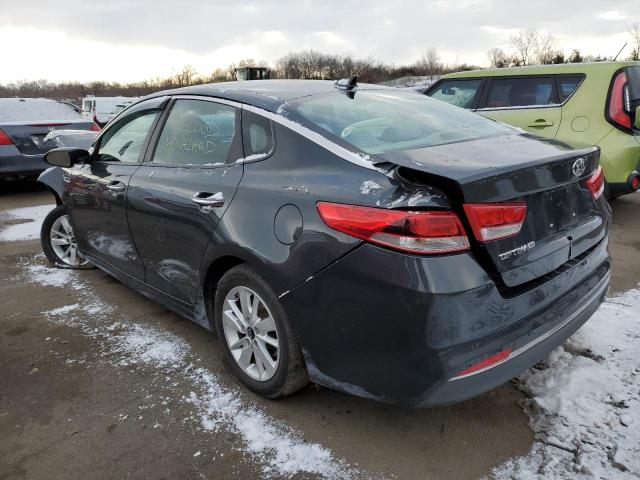 5XXGT4L34GG020683 - 2016 KIA OPTIMA LX CHARCOAL photo 2