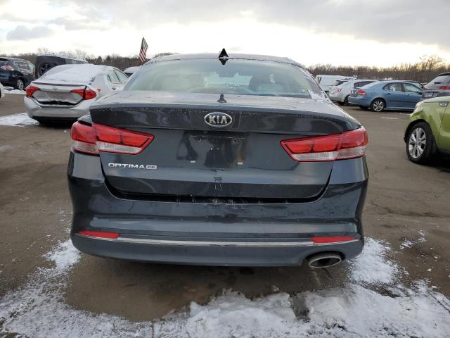 5XXGT4L34GG020683 - 2016 KIA OPTIMA LX CHARCOAL photo 6