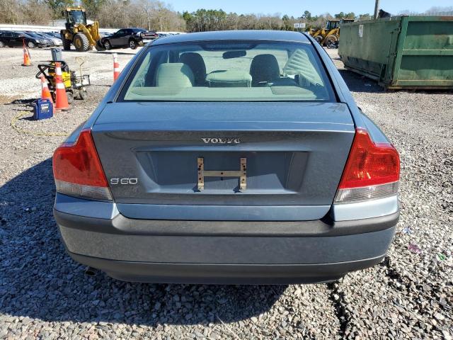 YV1RS61T342381537 - 2004 VOLVO S60 TEAL photo 6