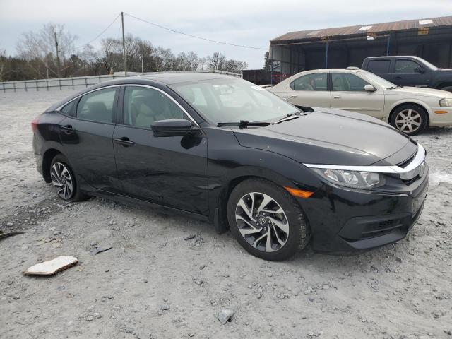 19XFC2F71JE011325 - 2018 HONDA CIVIC EX BLACK photo 4