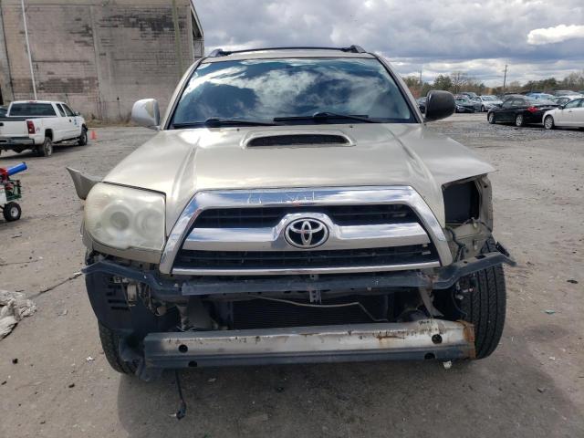 JTEZU14R760080153 - 2006 TOYOTA 4RUNNER SR5 GOLD photo 5