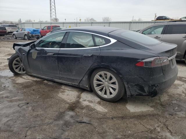 5YJSA1E22LF354405 - 2020 TESLA MODEL S BLACK photo 2