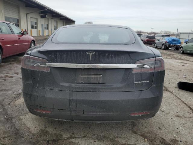 5YJSA1E22LF354405 - 2020 TESLA MODEL S BLACK photo 6