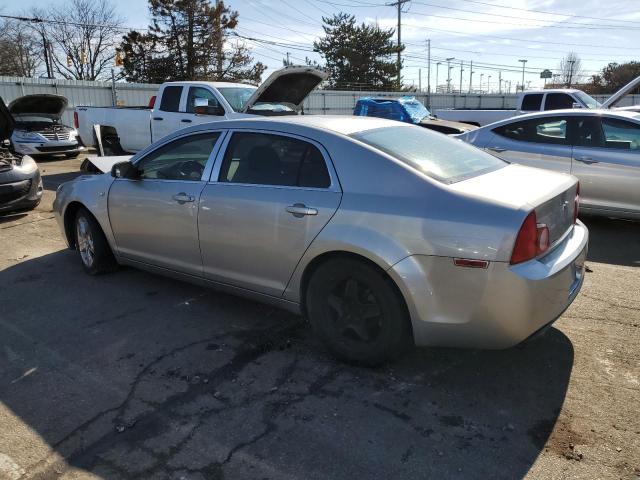 1G1ZH57B68F241907 - 2008 CHEVROLET MALIBU 1LT SILVER photo 2