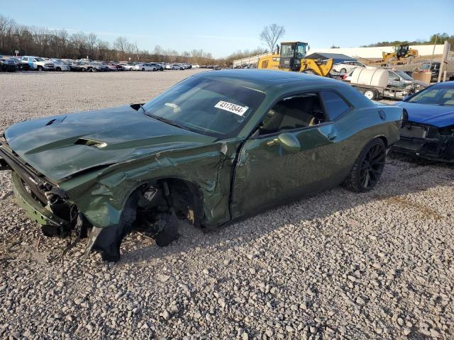 2C3CDZAGXMH571289 - 2021 DODGE CHALLENGER SXT GREEN photo 1