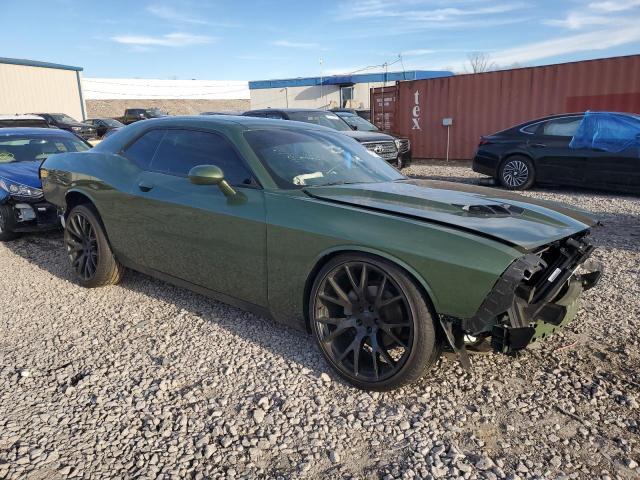 2C3CDZAGXMH571289 - 2021 DODGE CHALLENGER SXT GREEN photo 4