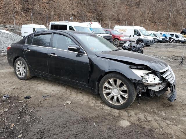 KMHGC46E59U044061 - 2009 HYUNDAI GENESIS 3.8L BLACK photo 4