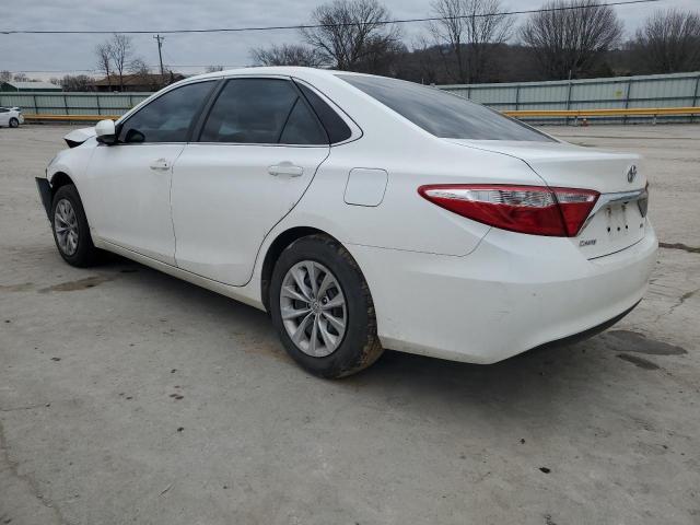 4T4BF1FK5GR569386 - 2016 TOYOTA CAMRY LE WHITE photo 2