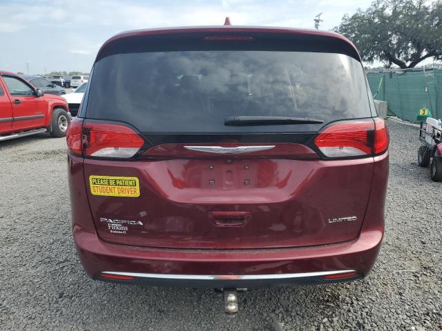 2C4RC1GGXHR644940 - 2017 CHRYSLER PACIFICA LIMITED BURGUNDY photo 6