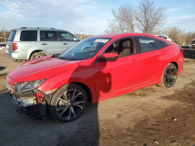 2HGFC2F82KH524650 - 2019 HONDA CIVIC SPORT RED photo 1