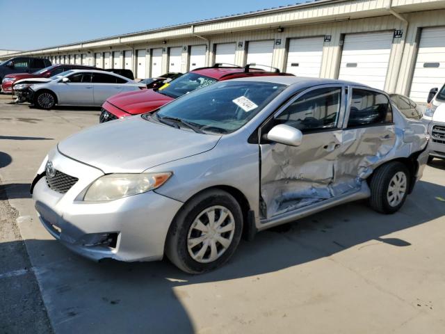 2T1BU40E09C069127 - 2009 TOYOTA COROLLA BASE SILVER photo 1