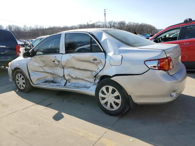 2T1BU40E09C069127 - 2009 TOYOTA COROLLA BASE SILVER photo 2