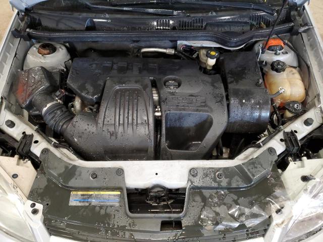 1G1AK55F367789827 - 2006 CHEVROLET COBALT LS SILVER photo 11