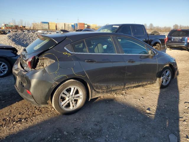 3G1BE6SM3HS558077 - 2017 CHEVROLET CRUZE LT GRAY photo 3