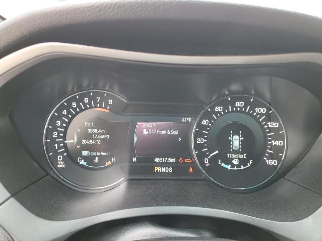 3LN6L5FC9JR619399 - 2018 LINCOLN MKZ RESERVE RED photo 9