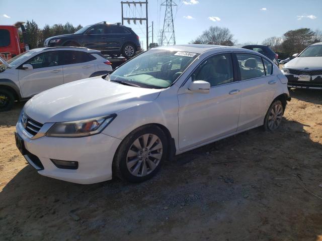 1HGCR2F89FA234671 - 2015 HONDA ACCORD EXL WHITE photo 1