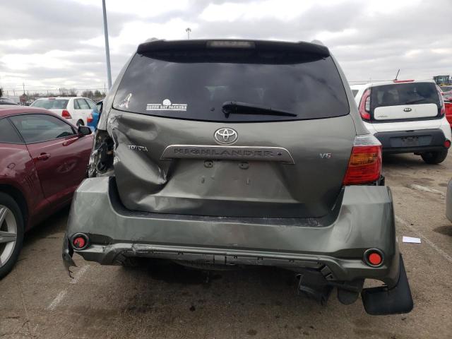 JTEDS43A982035784 - 2008 TOYOTA HIGHLANDER SPORT GREEN photo 6