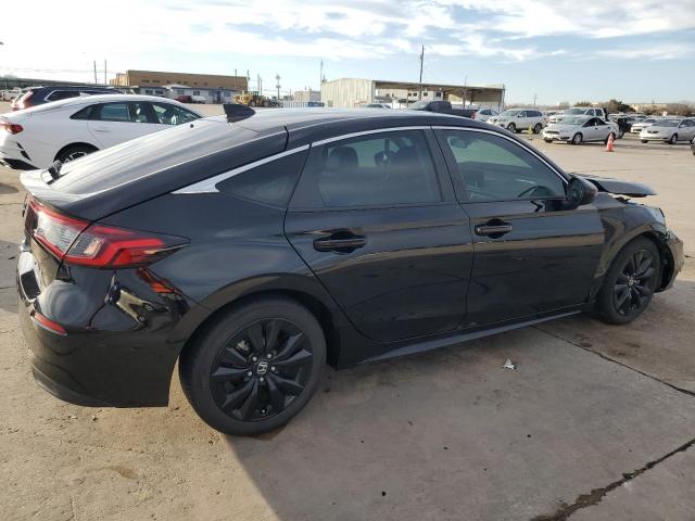 19XFL1H75PE007388 - 2023 HONDA CIVIC EXL BLACK photo 3