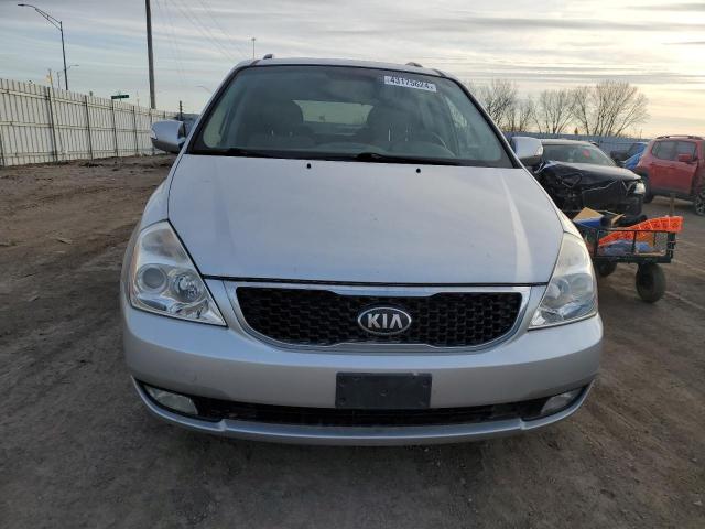 KNDMG4C79E6541985 - 2014 KIA SEDONA LX SILVER photo 5