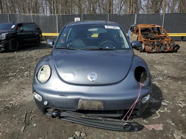 3VWCK21C02M452975 - 2002 VOLKSWAGEN NEW BEETLE GLS GRAY photo 5