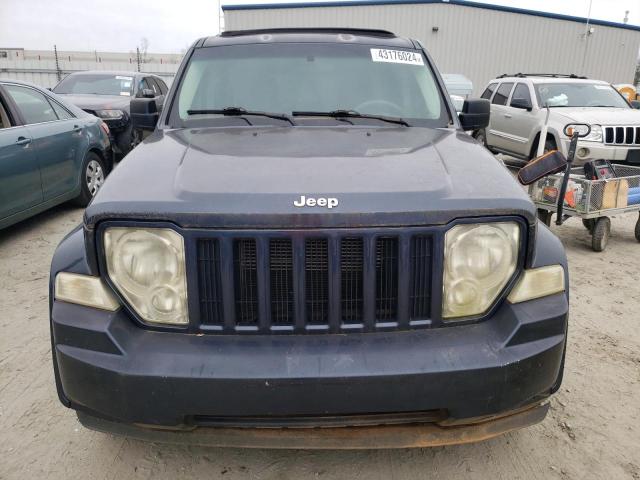 1J8GN28K78W287405 - 2008 JEEP LIBERTY SPORT BLUE photo 5