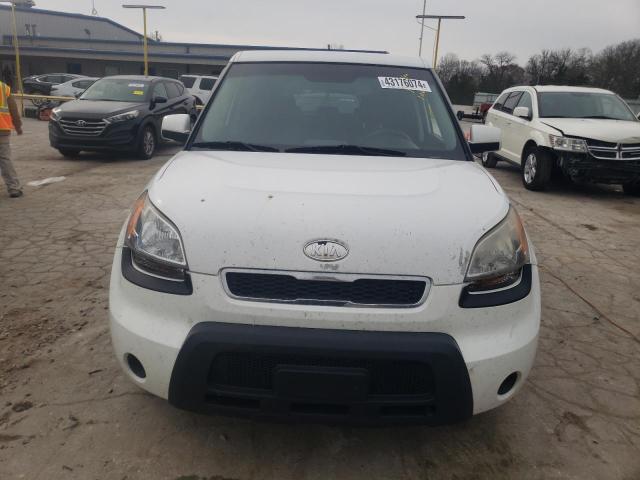 KNDJT2A20A7138296 - 2010 KIA SOUL + WHITE photo 5