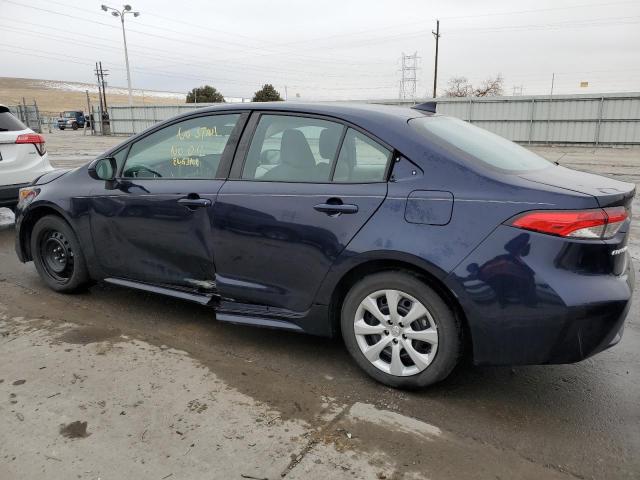 5YFEPRAE6LP135431 - 2020 TOYOTA COROLLA LE ლურჯი ფოტო 2