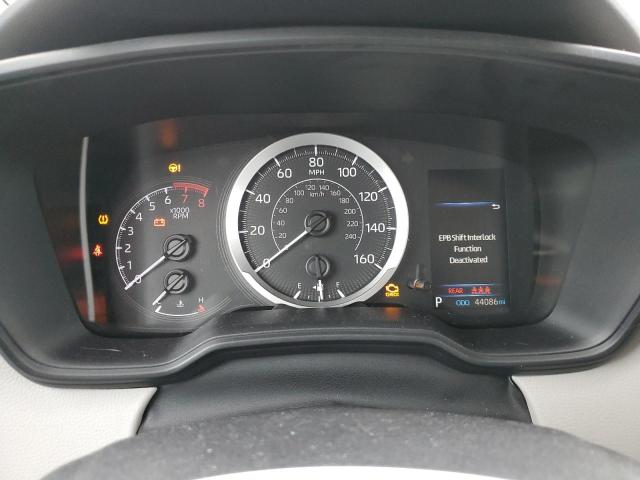 5YFEPRAE6LP135431 - 2020 TOYOTA COROLLA LE ლურჯი ფოტო 9