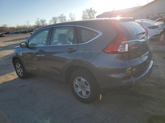 5J6RM4H30FL069063 - 2015 HONDA CR-V LX GRAY photo 2