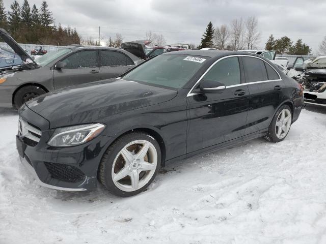 2015 MERCEDES-BENZ C 300 4MATIC, 