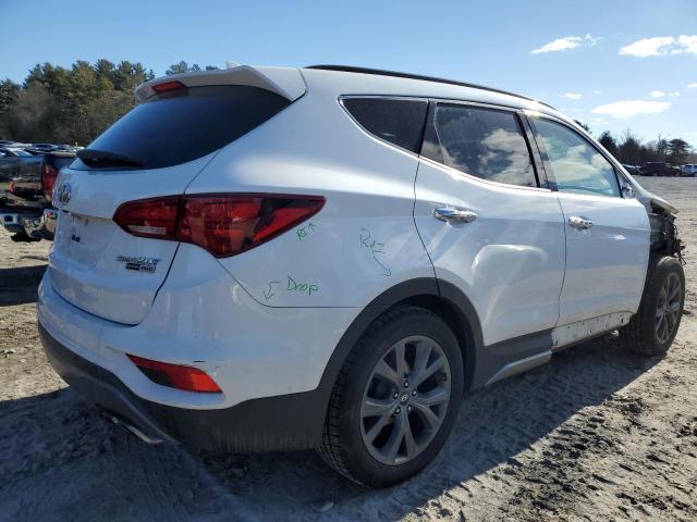 5XYZWDLA1HG413732 - 2017 HYUNDAI SANTA FE S WHITE photo 3