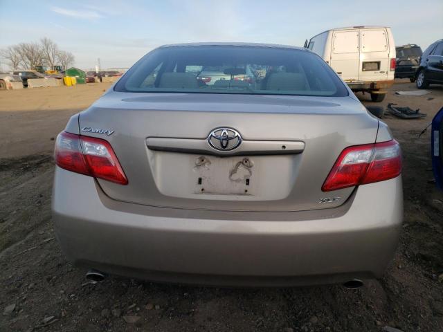 4T1BK46K67U509303 - 2007 TOYOTA CAMRY LE TAN photo 6