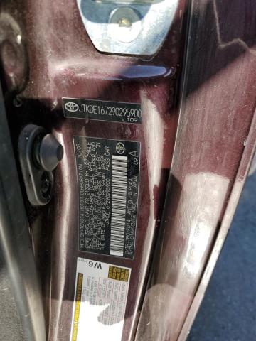 JTKDE167290295900 - 2009 TOYOTA SCION TC 紫色 照片 12