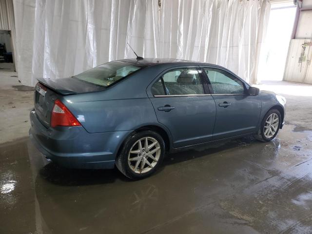 3FAHP0JG6CR208923 - 2012 FORD FUSION SEL GRAY photo 3