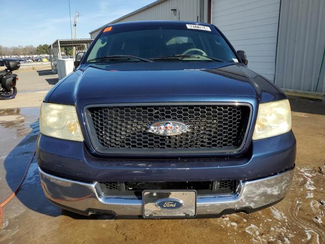 1FTPX12545NB79159 - 2005 FORD F150 BLUE photo 5