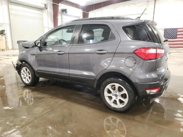 MAJ6P1UL1JC231818 - 2018 FORD ECOSPORT SE GRAY photo 2